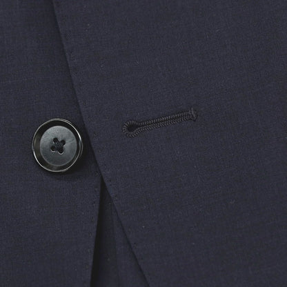 【中古】トゥモローランド TOMORROWLAND PILGRIM ウールシルク 2B テーラードジャケット ネイビー【サイズ42】【 状態ランクC 】【 メンズ 】