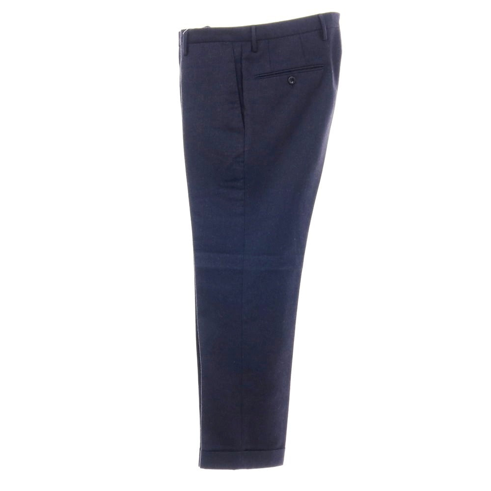 【中古】インコテックス INCOTEX ウール ドレススラックスパンツ ネイビー【サイズ44】【 状態ランクB 】【 メンズ 】