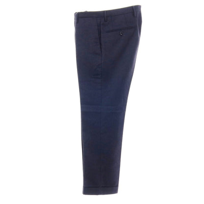 【中古】インコテックス INCOTEX ウール ドレススラックスパンツ ネイビー【サイズ44】【 状態ランクB 】【 メンズ 】