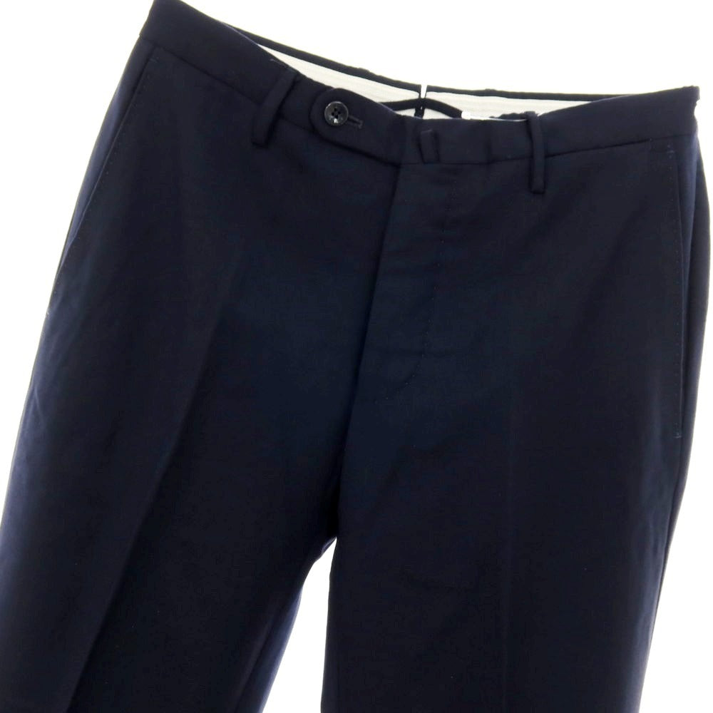 【中古】インコテックス INCOTEX ウール ドレススラックスパンツ ネイビー【サイズ44】【 状態ランクC 】【 メンズ 】[APD]