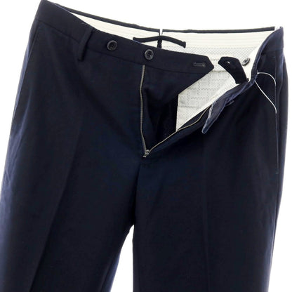 【中古】インコテックス INCOTEX ウール ドレススラックスパンツ ネイビー【サイズ44】【 状態ランクC 】【 メンズ 】