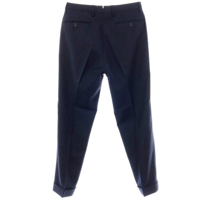 【中古】インコテックス INCOTEX ウール ドレススラックスパンツ ネイビー【サイズ44】【 状態ランクC 】【 メンズ 】