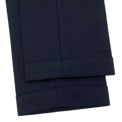 【中古】インコテックス INCOTEX ウール ドレススラックスパンツ ネイビー【サイズ44】【 状態ランクC 】【 メンズ 】