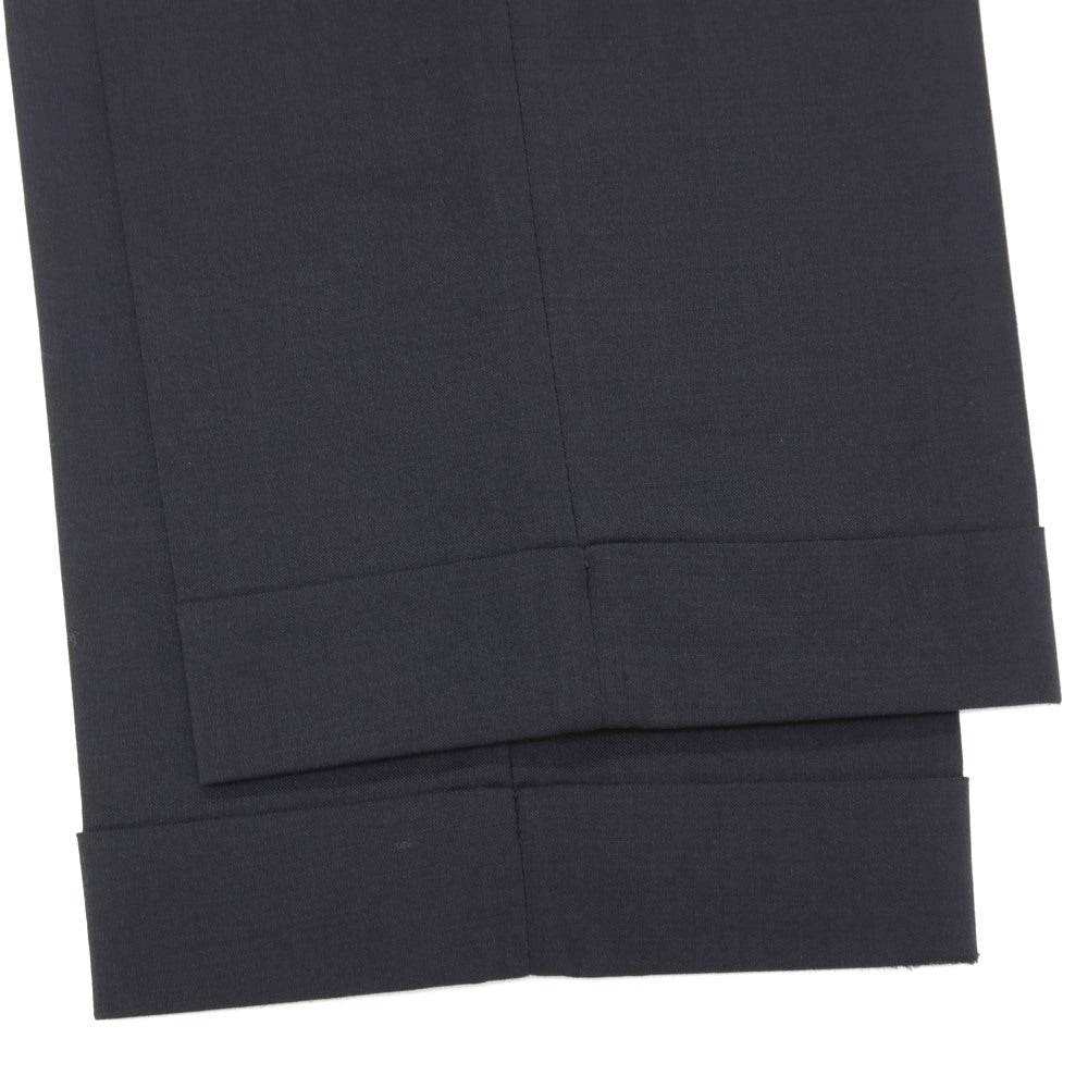 【中古】ラルディーニ LARDINI ストレッチ ポリエステルウール イージースラックスパンツ ネイビー【サイズ44】【 状態ランクD 】【 メンズ 】