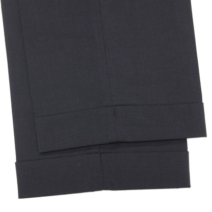 【中古】ラルディーニ LARDINI ストレッチ ポリエステルウール イージースラックスパンツ ネイビー【サイズ44】【 状態ランクD 】【 メンズ 】