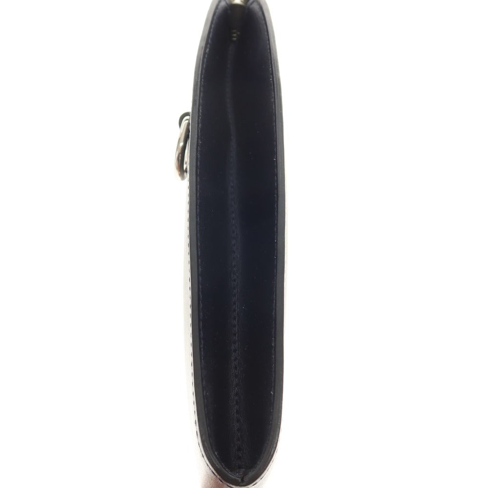 【中古】シャンボール セリエ CHAMBORD SELLIER レザー クラッチバッグ ネイビー【 状態ランクB 】【 メンズ 】