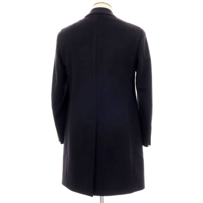 【中古】ラルディーニ LARDINI ウール チェスターフィールドコート ネイビー【サイズ46】【 状態ランクB 】【 メンズ 】
