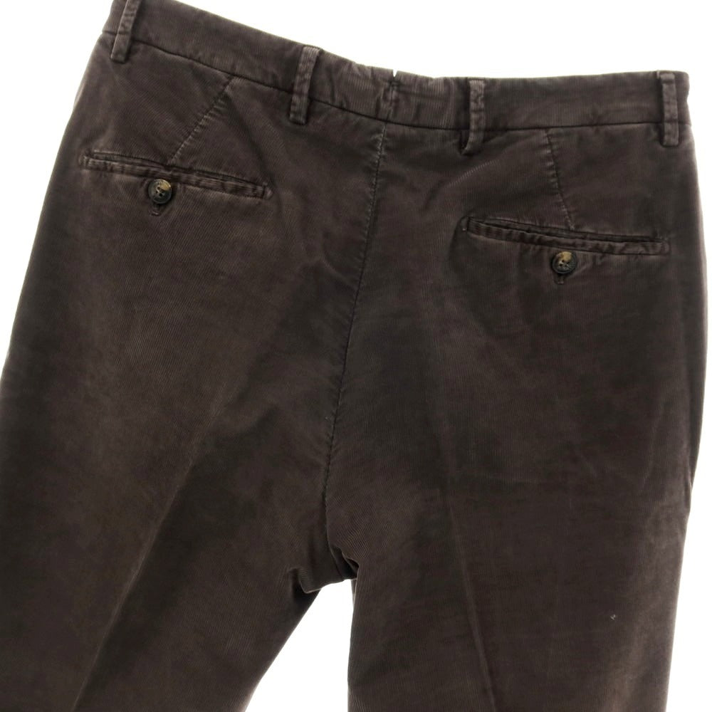 【中古】ブリリア1949 BRIGLIA 1949 easy ストレッチ コーデュロイパンツ トープ【サイズ46】【 状態ランクC 】【 メンズ 】