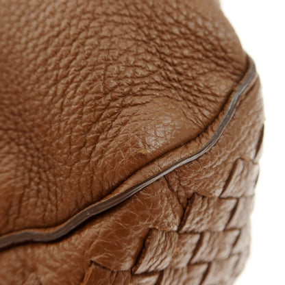 【中古】ボッテガヴェネタ BOTTEGAVENETA ショルダーバッグ ブラウン【 状態ランクC 】【 メンズ 】