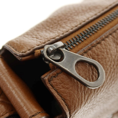 【中古】ボッテガヴェネタ BOTTEGAVENETA ショルダーバッグ ブラウン【 状態ランクC 】【 メンズ 】