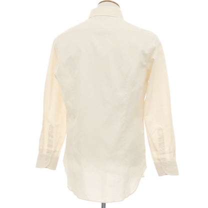 【中古】ビームスエフ BEAMS F タブカラー ドレスシャツ ベージュ【サイズ40】【 状態ランクB 】【 メンズ 】