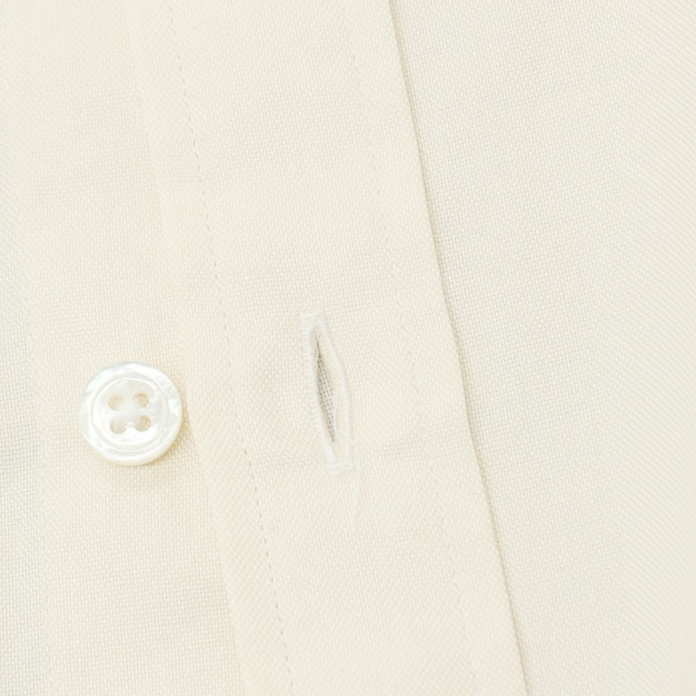 【中古】ビームスエフ BEAMS F タブカラー ドレスシャツ ベージュ【サイズ40】【 状態ランクB 】【 メンズ 】