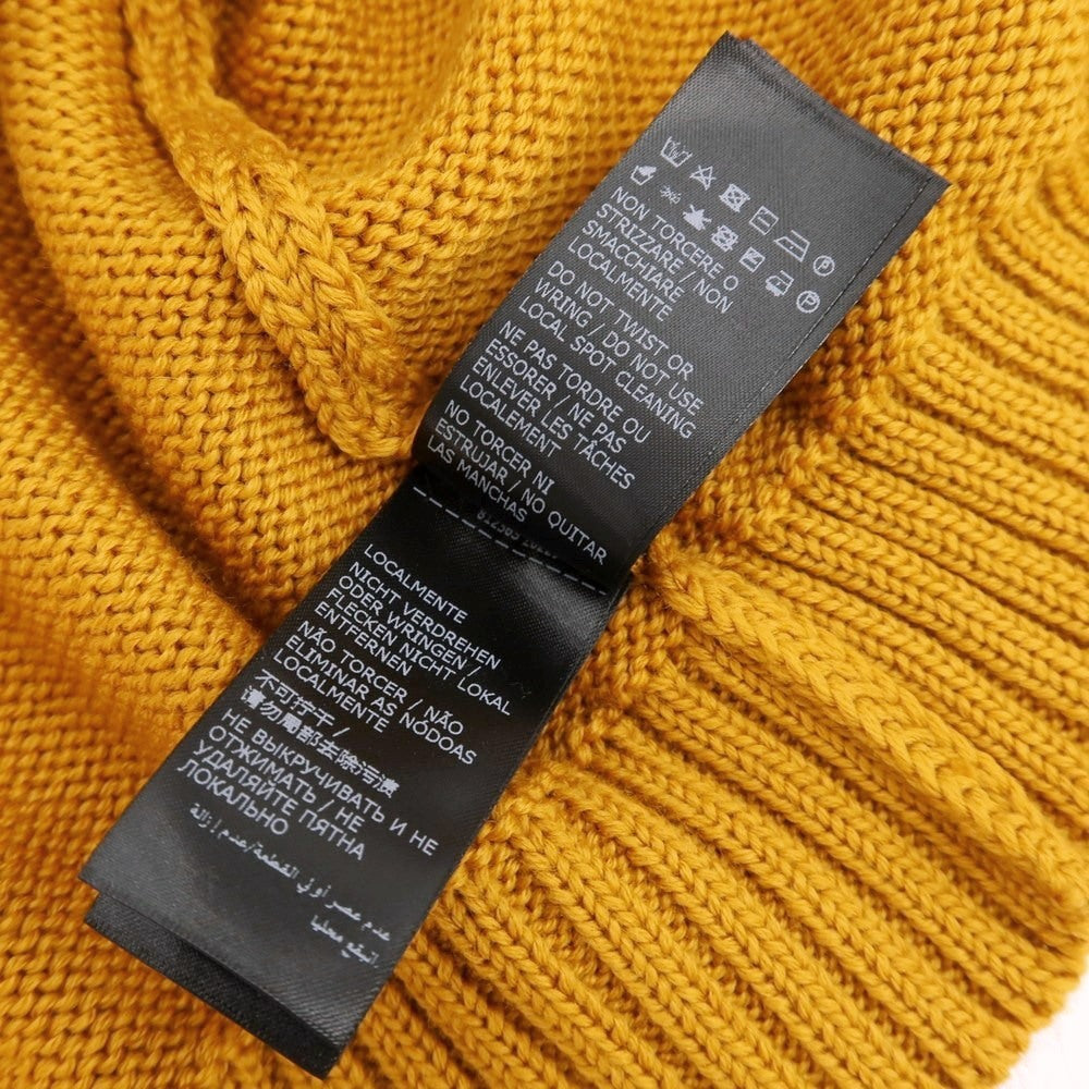 【中古】ザノーネ ZANONE ミドルゲージ ウール モックネック プルオーバーニット マスタード【サイズ46】【 状態ランクB 】【 メンズ 】