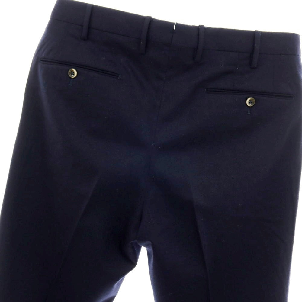 【中古】ピーティーゼロウーノ PT01 ストレッチウール ドレススラックスパンツ ネイビー【サイズ48】【 状態ランクC 】【 メンズ 】