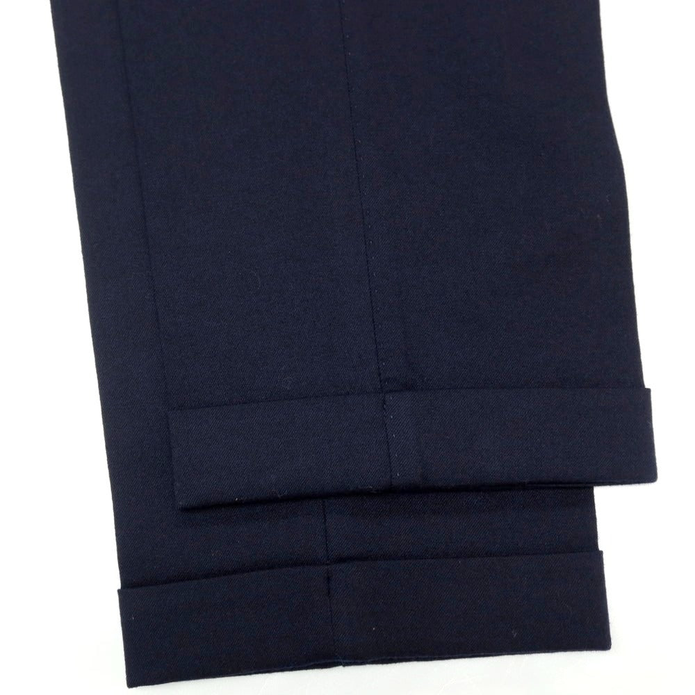 【中古】ピーティーゼロウーノ PT01 ストレッチウール ドレススラックスパンツ ネイビー【サイズ48】【 状態ランクC 】【 メンズ 】