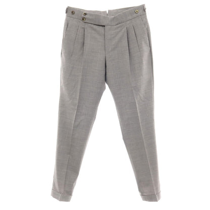 【中古】ピーティートリノ PT TORINO ウールポリウレタン ドレススラックスパンツ グレー【サイズ46】【 状態ランクB 】【 メンズ 】