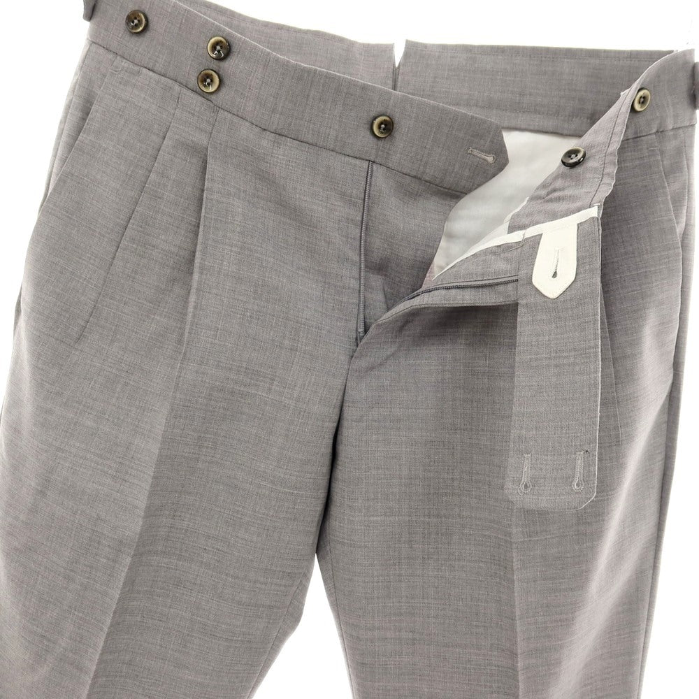 【中古】ピーティートリノ PT TORINO ウールポリウレタン ドレススラックスパンツ グレー【サイズ46】【 状態ランクB 】【 メンズ 】