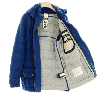 【中古】バーク BARK ウールポリエステル ダッフルコート ブルー【サイズXS】【 状態ランクC 】【 メンズ 】