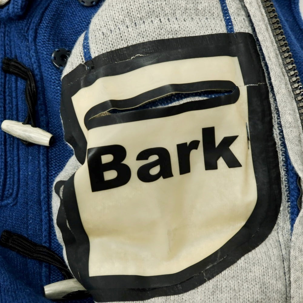 【中古】バーク BARK ウールポリエステル ダッフルコート ブルー【サイズXS】【 状態ランクC 】【 メンズ 】