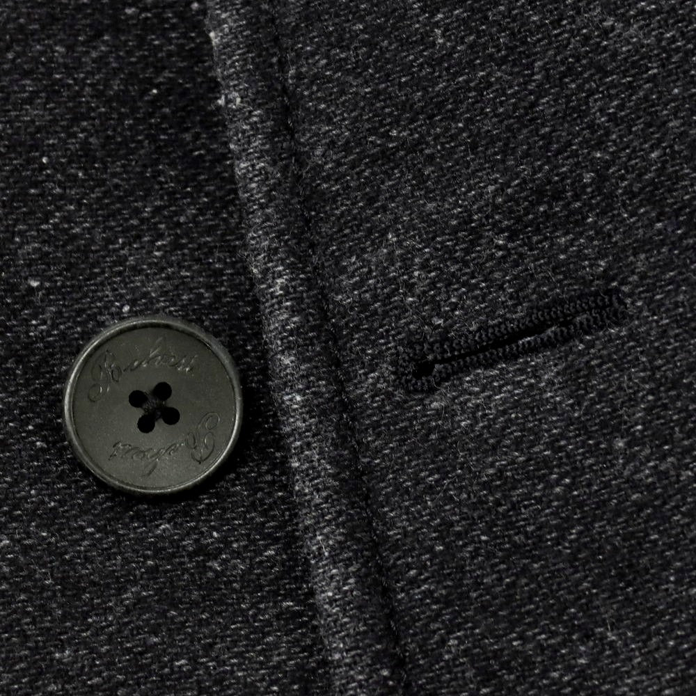 【中古】ベルベスト Belvest ウールポリエステル ダブルブレストコート チャコール【サイズ42】【 状態ランクC 】【 メンズ 】