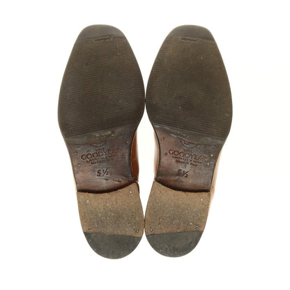 【中古】ステファノ ビ STEFANOBI サイドゴアブーツ ライトブラウン【サイズ5 1/2】【 状態ランクD 】【 メンズ 】