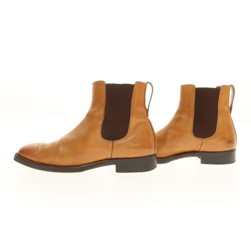 【中古】ステファノ ビ STEFANOBI サイドゴアブーツ ライトブラウン【サイズ5 1/2】【 状態ランクD 】【 メンズ 】