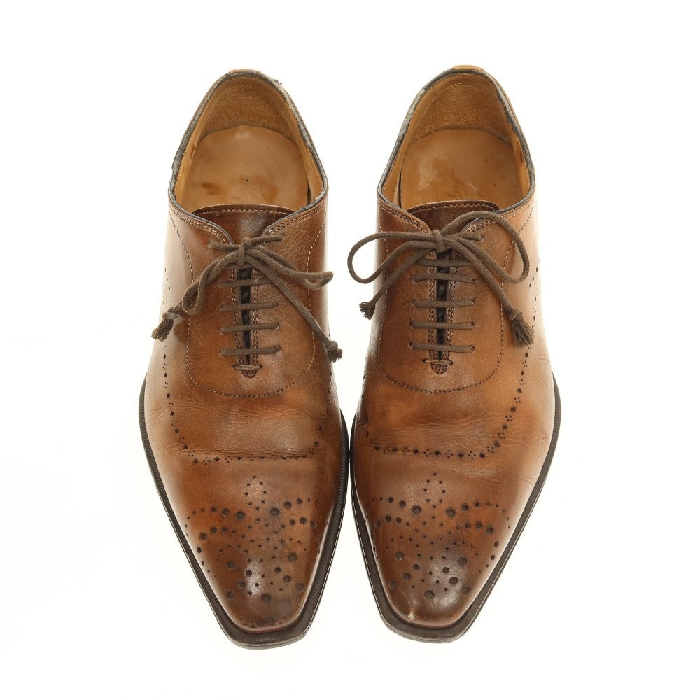 【中古】ステファノブランキーニ Stefano Branchini ドレスシューズ ブラウン【サイズ5 1/2】【 状態ランクD 】【 メンズ 】