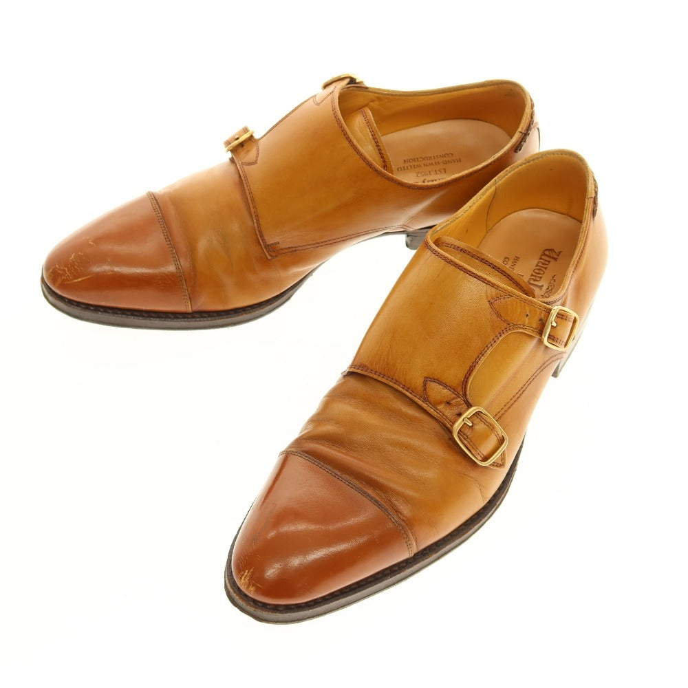 【中古】ユニオンインペリアル UNION IMPERIAL ドレスシューズ ライトブラウン【サイズ6】【 状態ランクD 】【 メンズ 】[CPD]