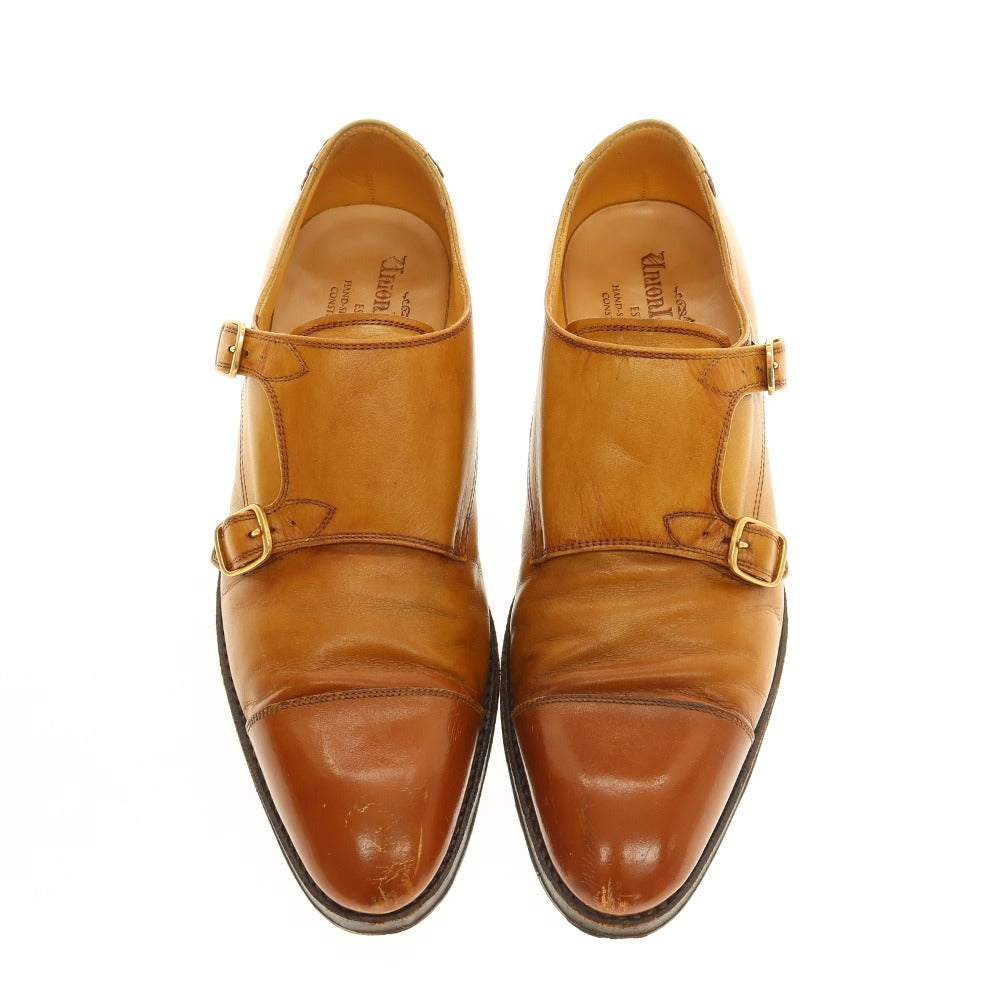 【中古】ユニオンインペリアル UNION IMPERIAL ドレスシューズ ライトブラウン【サイズ6】【 状態ランクD 】【 メンズ 】