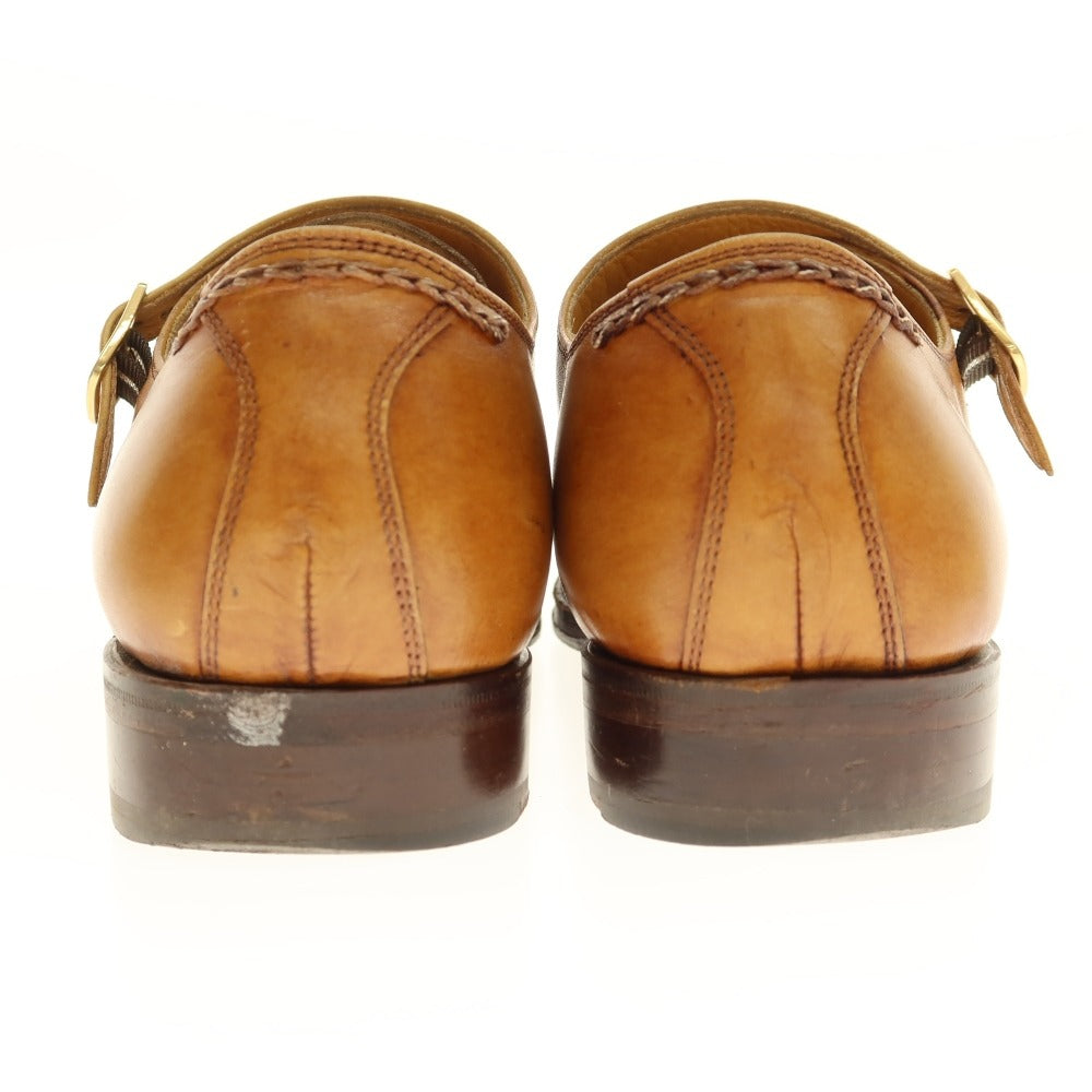 【中古】ユニオンインペリアル UNION IMPERIAL ドレスシューズ ライトブラウン【サイズ6】【 状態ランクD 】【 メンズ 】[CPD]