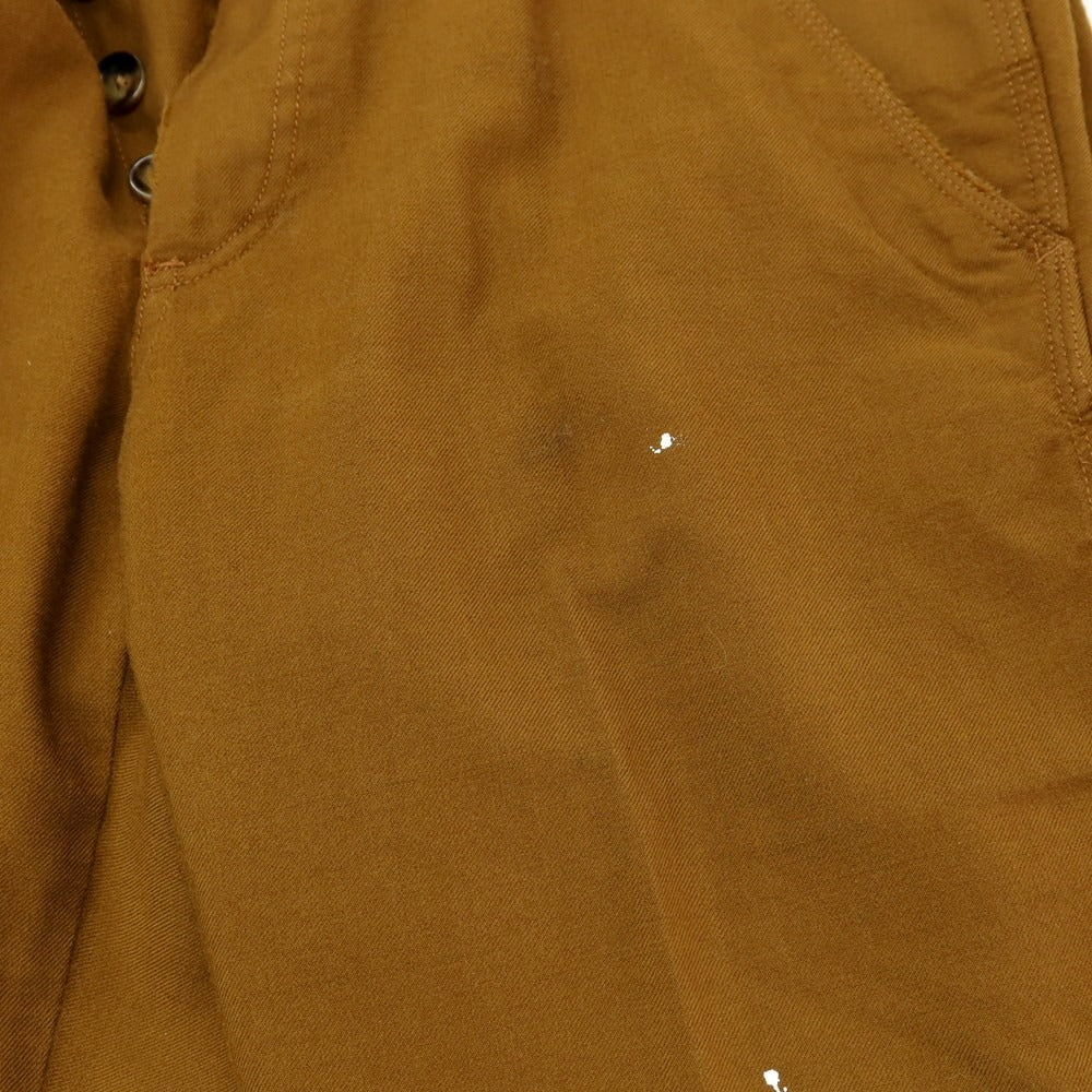 【中古】ピーティートリノ PT TORINO THE WORKER ウールモヘヤ リペア加工 ワークパンツ ブラウン【サイズ32】【 状態ランクB 】【 メンズ 】