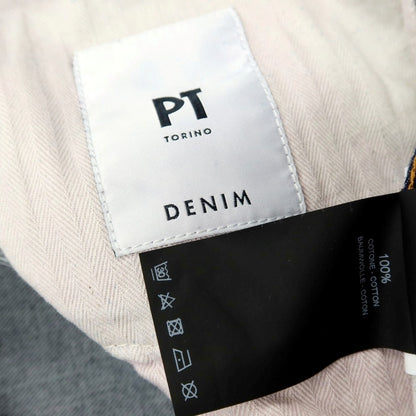 【中古】ピーティートリノ デニム PT TORINO DENIM REBEL WORK コットン ペインター デニムパンツ ジーンズ ネイビー【サイズ32】【 状態ランクC 】【 メンズ 】