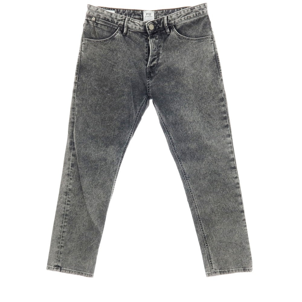 【中古】ピーティーゼロチンクエ PT05 REGGAE ストレッチ コットン デニムパンツ ジーンズ グレーブラック【サイズ32】【 状態ランクC 】【 メンズ 】
