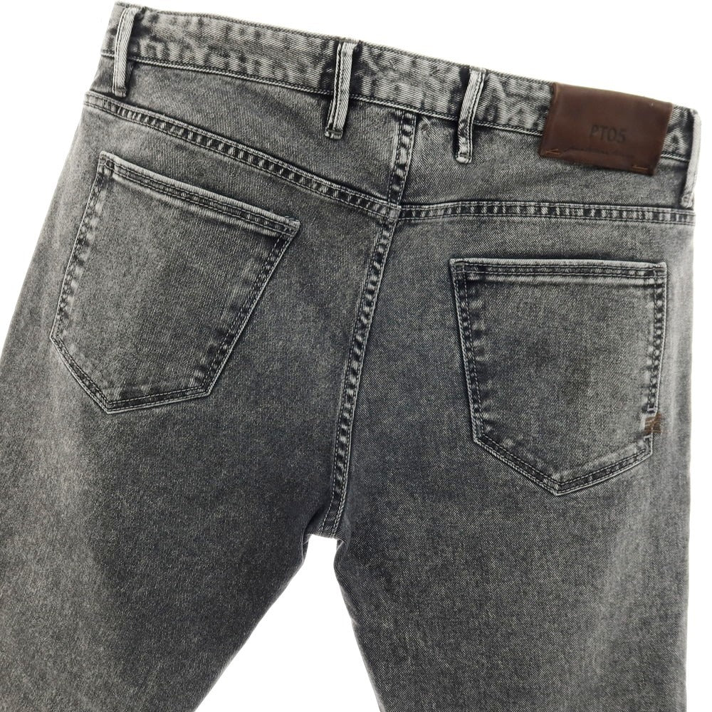 【中古】ピーティーゼロチンクエ PT05 REGGAE ストレッチ コットン デニムパンツ ジーンズ グレーブラック【サイズ32】【 状態ランクC 】【 メンズ 】