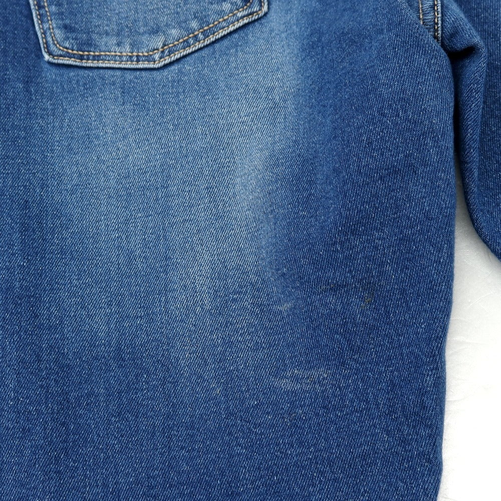 【中古】ブリリア1949 BRIGLIA 1949 DNM RIBOT ストレッチ コットン デニムパンツ ジーンズ ブルー【サイズ48】【 状態ランクC 】【 メンズ 】