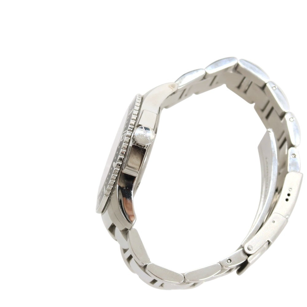 【中古】ロンジン LONGINES LN-L37304566 ステンレススチール クォーツ式 腕時計 シルバーxブラック【 状態ランクA 】【 メンズ 】