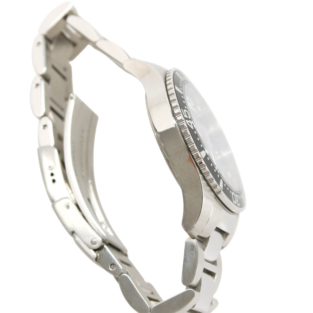 【中古】ロンジン LONGINES LN-L37304566 ステンレススチール クォーツ式 腕時計 シルバーxブラック【 状態ランクA 】【 メンズ 】