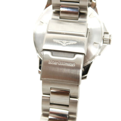 【中古】ロンジン LONGINES LN-L37304566 ステンレススチール クォーツ式 腕時計 シルバーxブラック【 状態ランクA 】【 メンズ 】