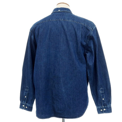 【中古】シュプリーム Supreme 2025年秋冬 Small Box Denim Shirt デニムシャツ ネイビー【サイズM】【 状態ランクB 】【 メンズ 】