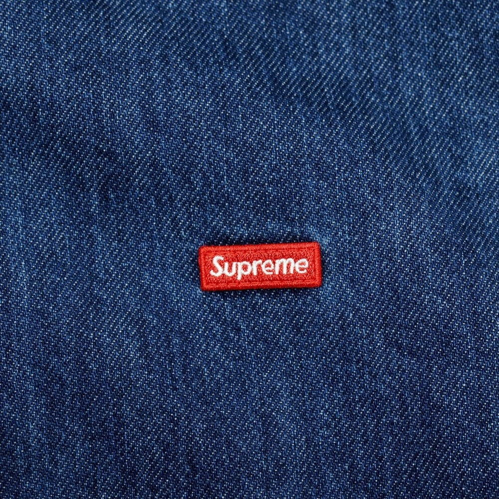 【中古】シュプリーム Supreme 2025年秋冬 Small Box Denim Shirt デニムシャツ ネイビー【サイズM】【 状態ランクB 】【 メンズ 】