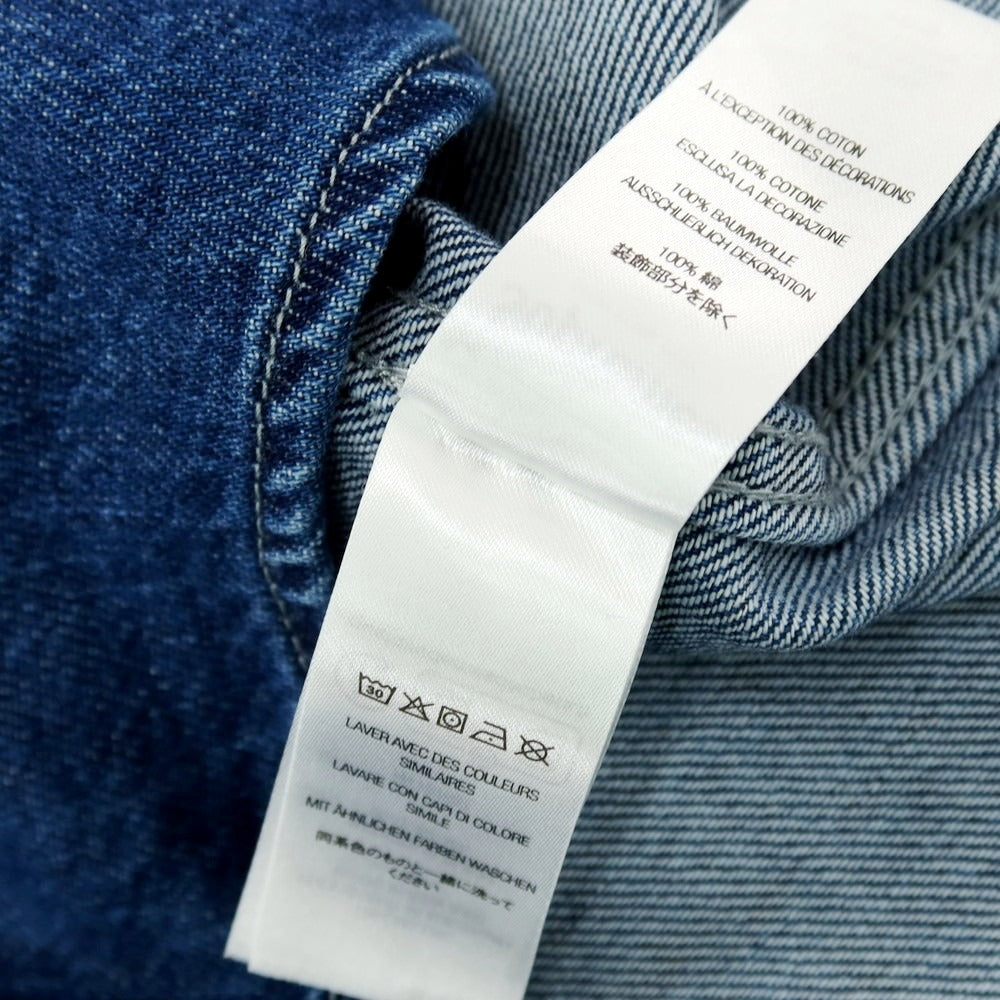 【中古】シュプリーム Supreme 2025年秋冬 Small Box Denim Shirt デニムシャツ ネイビー【サイズM】【 状態ランクB 】【 メンズ 】