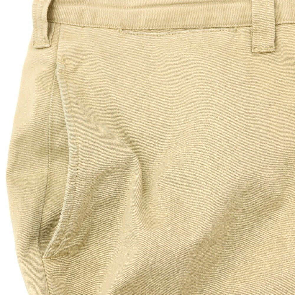 【中古】シュプリーム Supreme 2025年秋冬 Chino Pant コットン チノパンツ ベージュ【サイズ34】【 状態ランクC 】【 メンズ 】