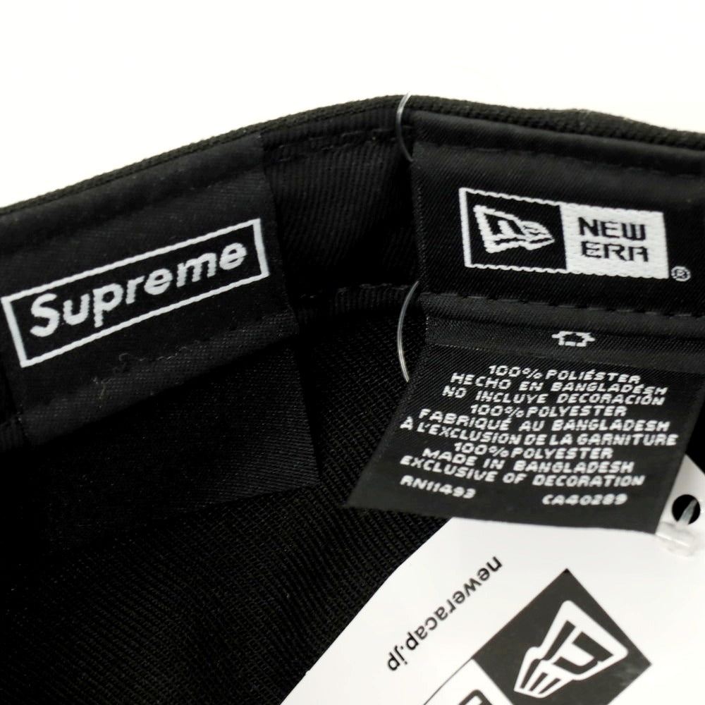 【中古】【未使用】シュプリーム Supreme 2025年秋冬 Reaper S Logo New Era キャップ ブラック【サイズ7 1/4】【 状態ランクS 】【 メンズ 】