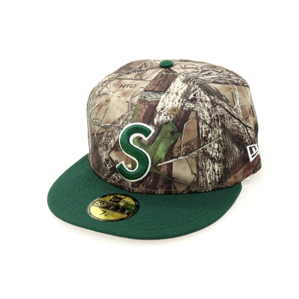 【中古】【未使用】シュプリーム Supreme 2025年秋冬 Reaper S Logo New Era キャップ ブラウンxグリーン【サイズ7 1/4】【 状態ランクS 】【 メンズ 】