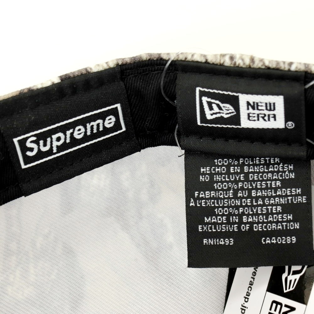 【中古】【未使用】シュプリーム Supreme 2025年秋冬 Reaper S Logo New Era キャップ ブラウンxグリーン【サイズ7 1/4】【 状態ランクS 】【 メンズ 】