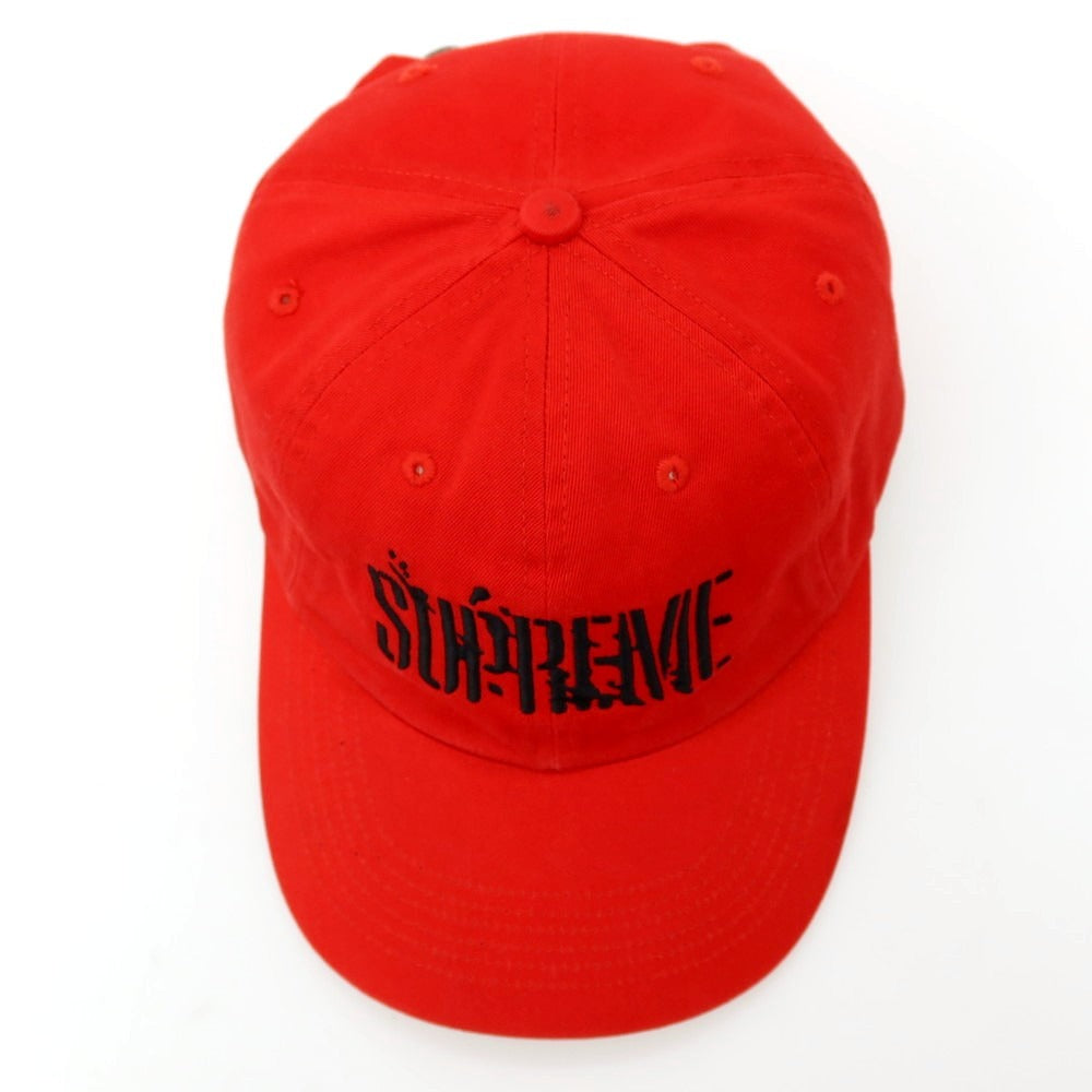 【中古】シュプリーム Supreme 2025年秋冬 Splatter 6-Panel キャップ レッド【サイズONE SIZE(58cm)】【 状態ランクA 】【 メンズ 】