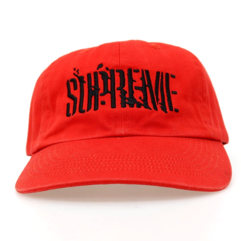 【中古】シュプリーム Supreme 2025年秋冬 Splatter 6-Panel キャップ レッド【サイズONE SIZE(58cm)】【 状態ランクA 】【 メンズ 】
