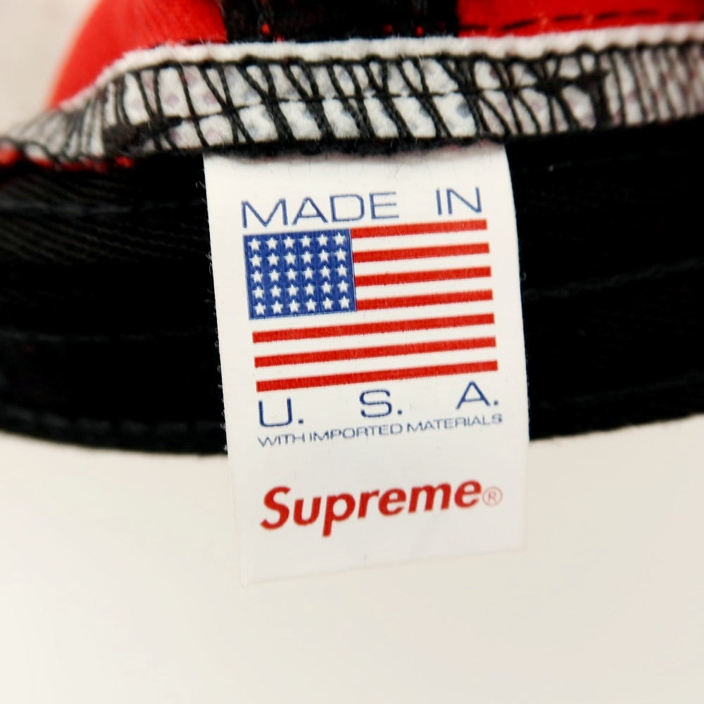 【中古】シュプリーム Supreme 2025年秋冬 Splatter 6-Panel キャップ レッド【サイズONE SIZE(58cm)】【 状態ランクA 】【 メンズ 】