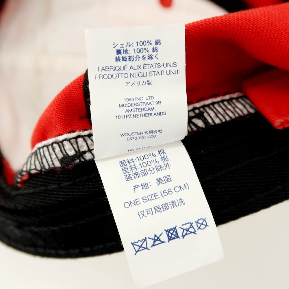 【中古】シュプリーム Supreme 2025年秋冬 Splatter 6-Panel キャップ レッド【サイズONE SIZE(58cm)】【 状態ランクA 】【 メンズ 】