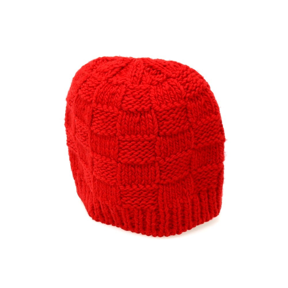 【中古】ボッテガヴェネタ BOTTEGAVENETA ウール ニットキャップ レッド【サイズM】【 状態ランクA 】【 ユニセックス 】